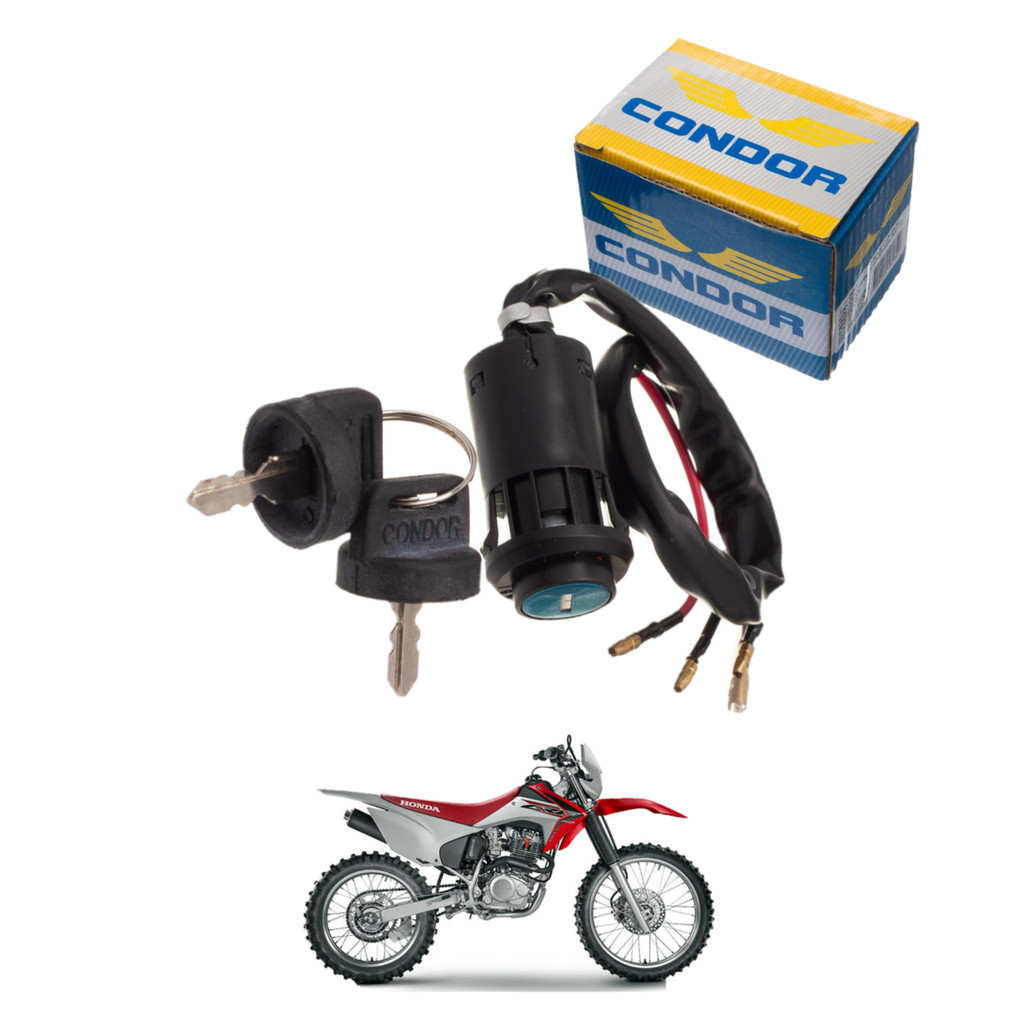Chave Ignicao Crf 230 2007/2019 Condor Original