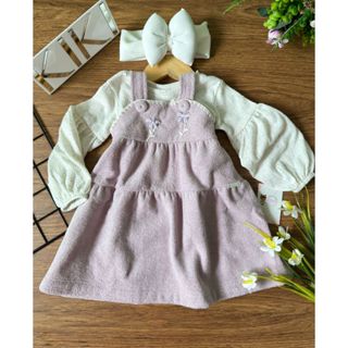 Salopete Infantil Feminina Kiki Xodó em Oferta na Shopee