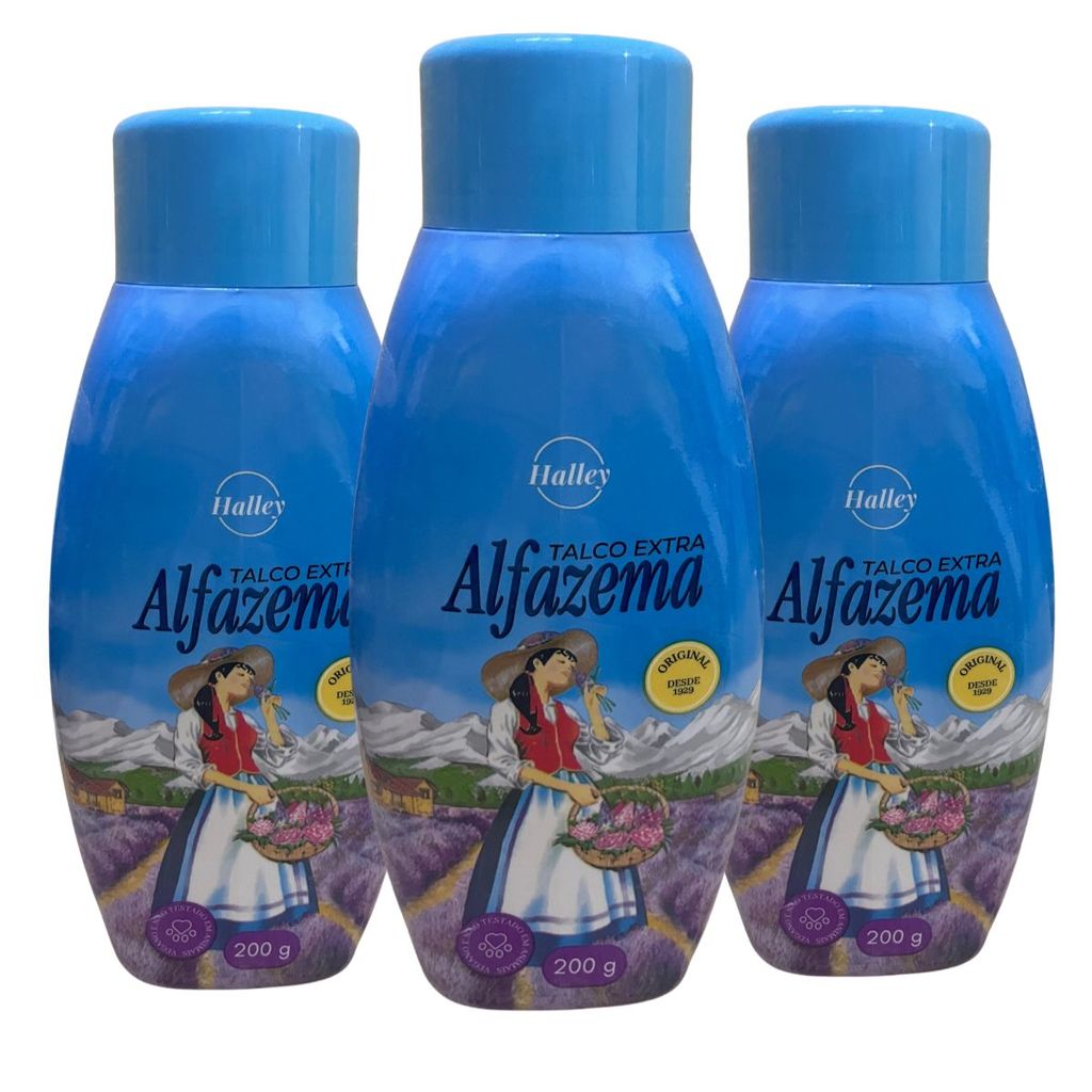 Talco Alfazema Halley Umbanda Candomblé em Oferta na Shopee