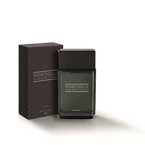 Desodorante Colônia Masculina Portiolli Carbon Fiber, 100Ml em Oferta na Shopee