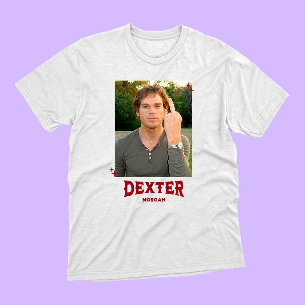 Camiseta Dexter Morgan Seriado 100% Algodão Unissex Moda TR