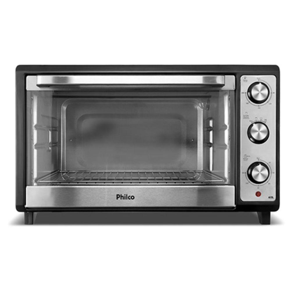 Forno Elétrico Philco PFE65 65L Preto/Inox em Oferta na Shopee