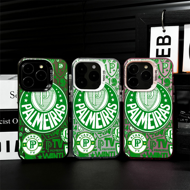 Capinha de celular anti impacto de O belo futebol do Palmeiras para iPhone x xr xs max 11 12 13 16 15 14 pro max capa