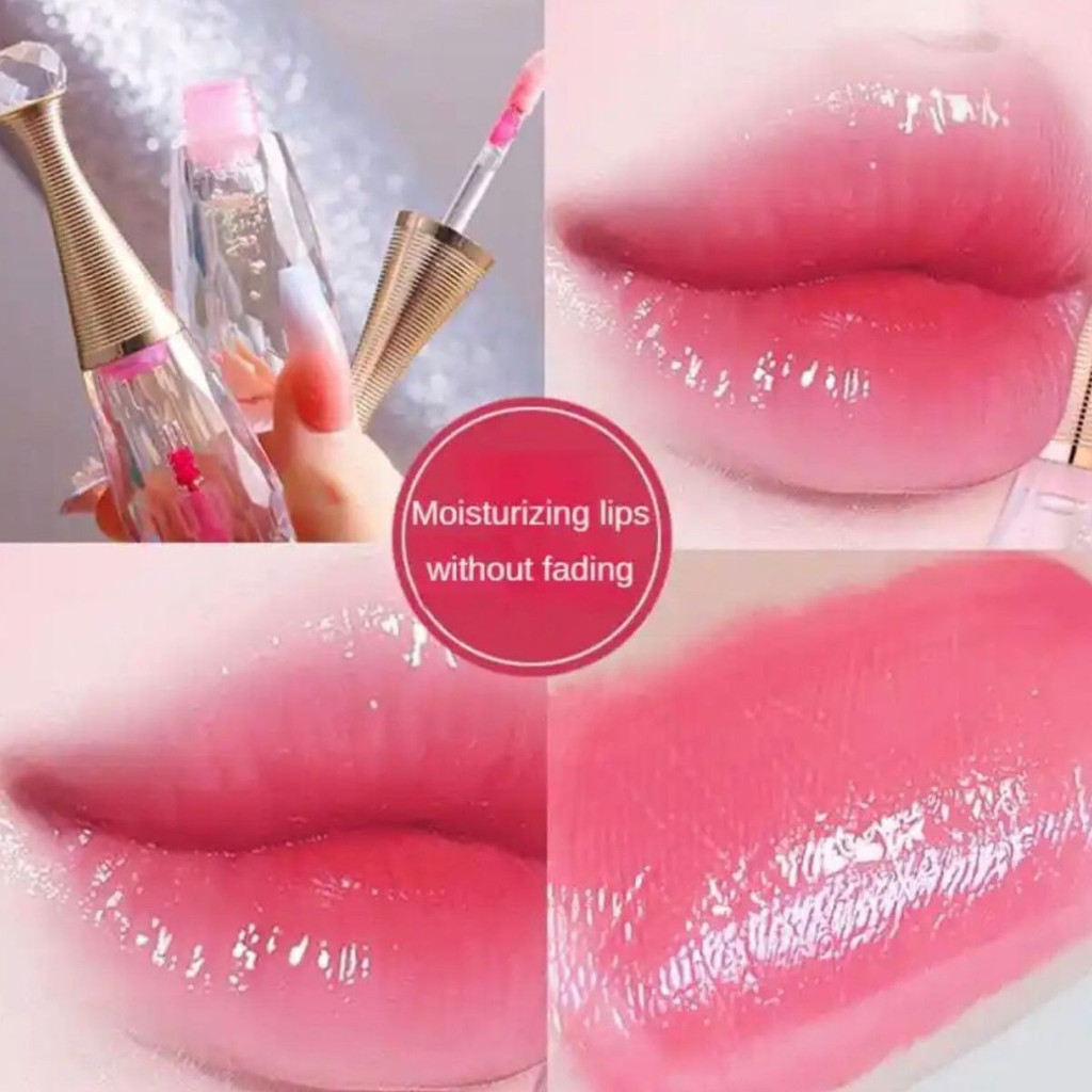 Kit Luxo 12 Lip Glosses Pérola Dourada - Batom Líquido Brilho Intenso Lóve Rain LT-L772