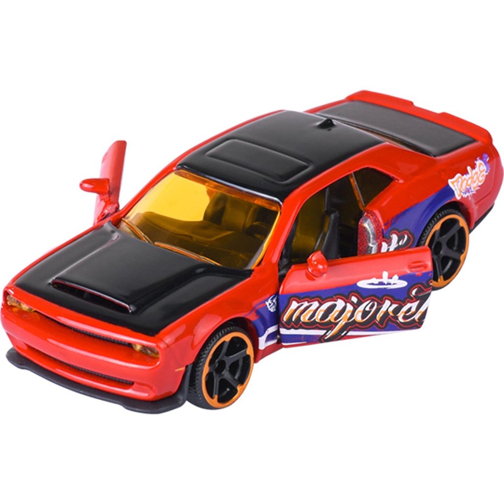 Miniatura - 1:64 - Dodge Challenger SRT Demon - Graffiti - Majorette 8504100002
