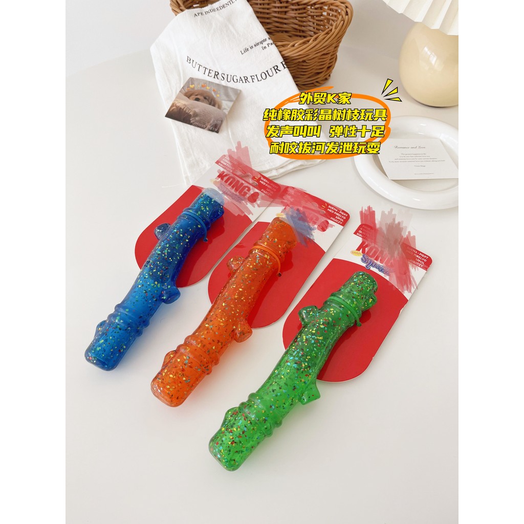 Comércio exterior K casa pedido brinquedos para animais de estimação gato cão brinquedos voz latindo nós de borracha Tug