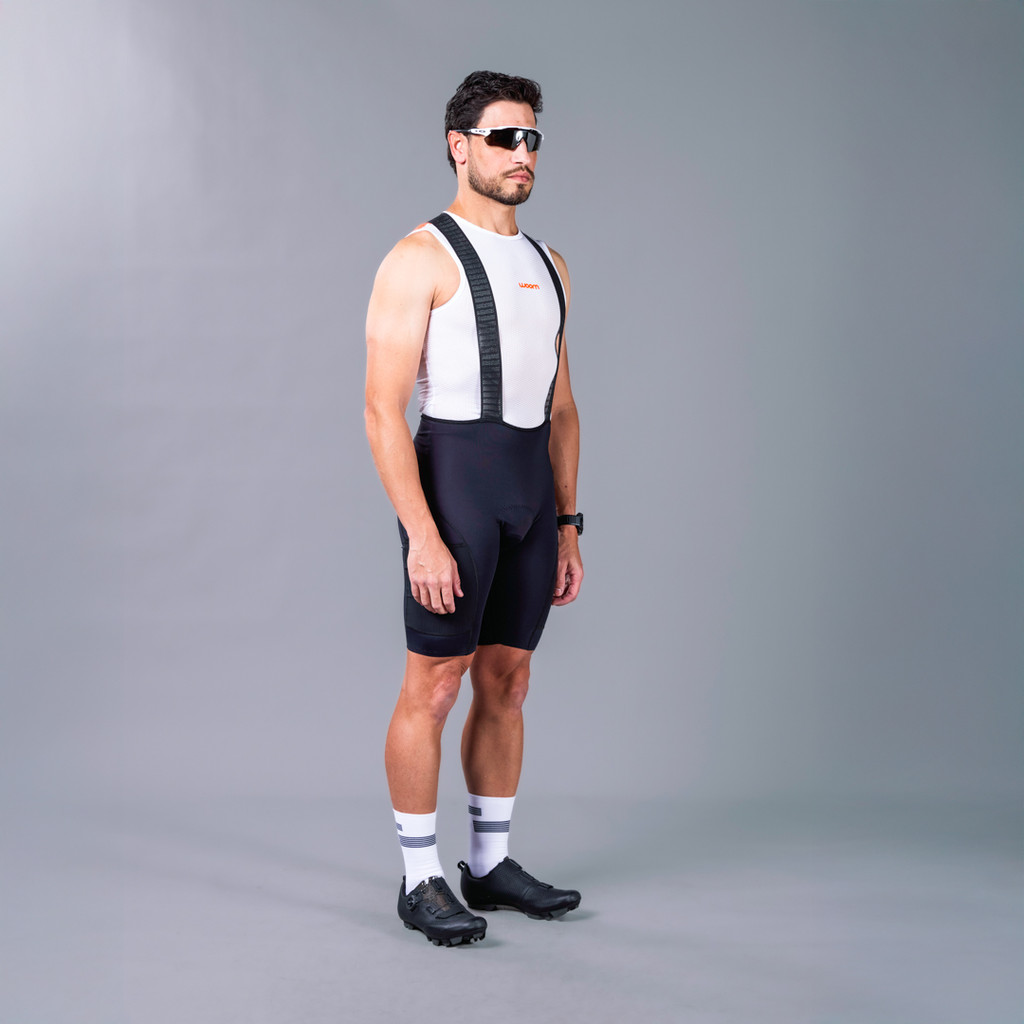 Imagem Bretelle Cycling Woom PRIMA Preto Masculino I