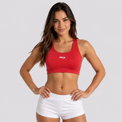Top Fila Nadador Essential Feminino Vermelho