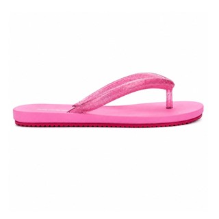 Chinelo Mini Melissa Flip Flop AirFlow Infantil RosaGlitter