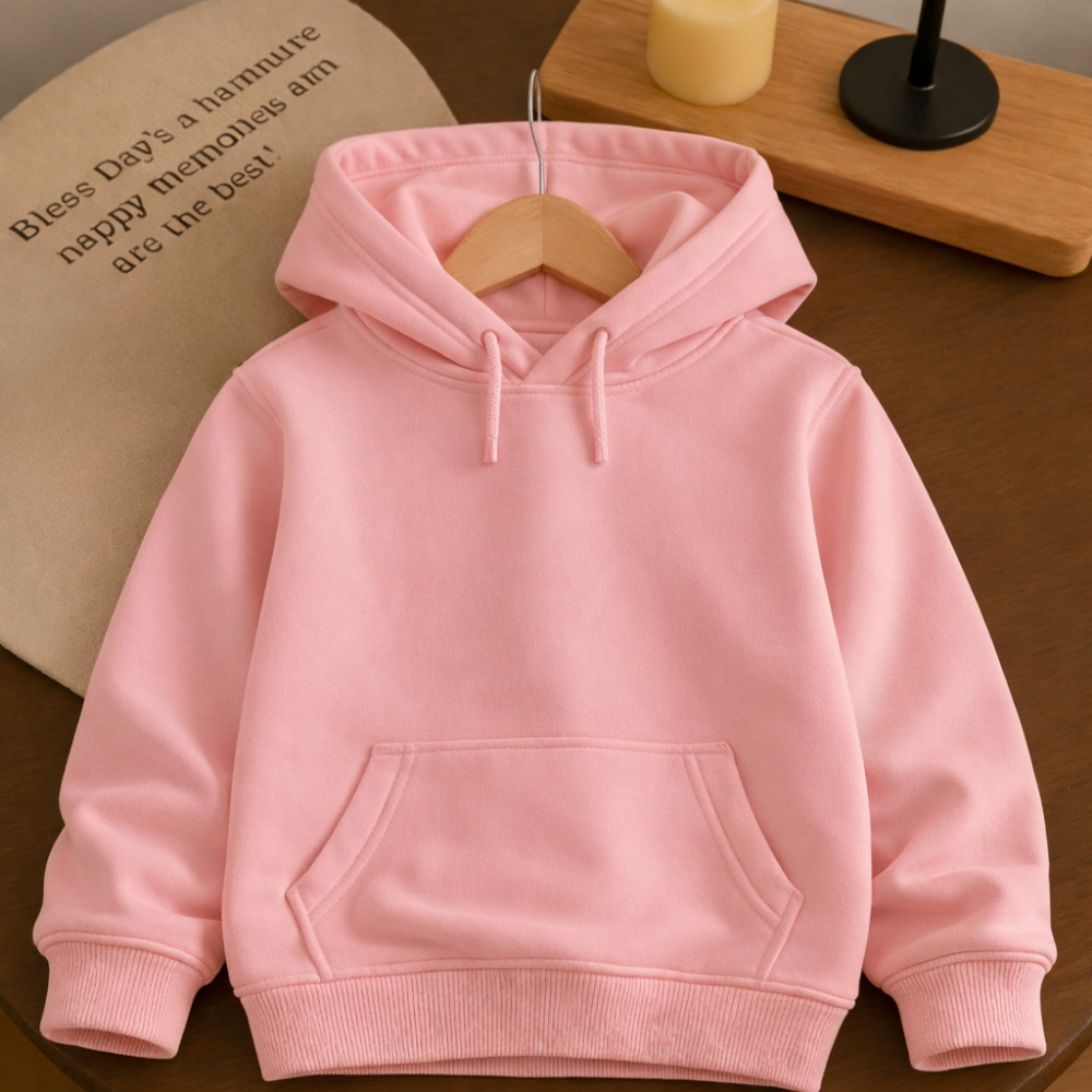 Moletom Canguru Masculino Sem Estampa Liso Infantil Feminino 100% Algodão Premium Reforçado Envio Imediato