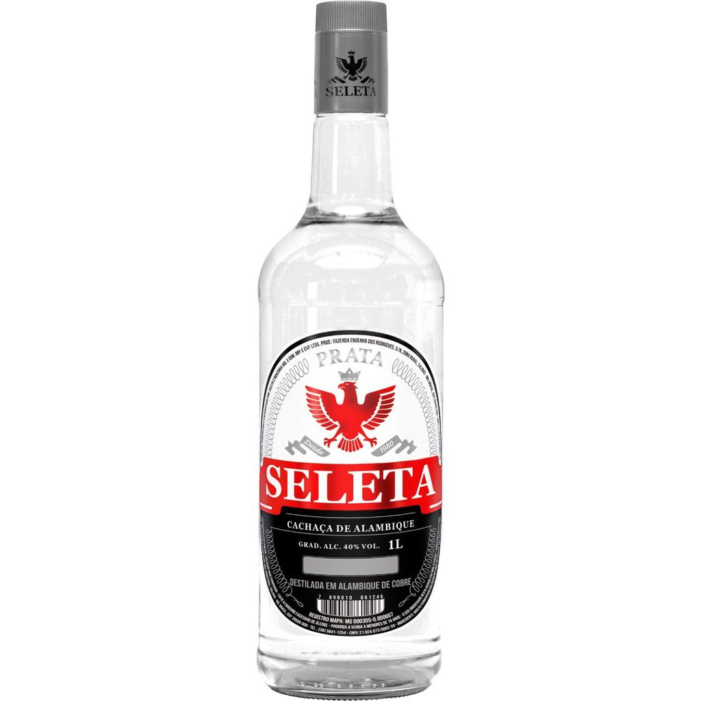 Cachaça Seleta Prata 1 Litro