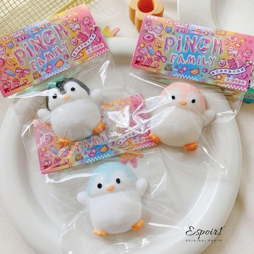 ESPOIR Pinguim Squeeze Brinquedos , Mini Brinquedo Sensorial Macio , Recuperação Lenta Bonito De Descompressão Alívio De