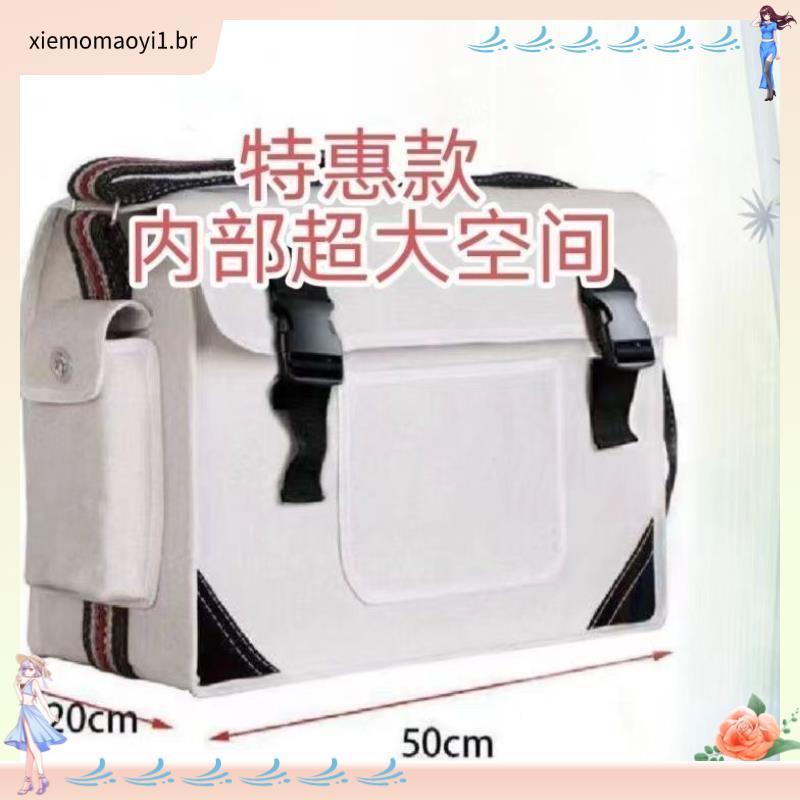  Bolsa de ferramentas para canteiro de obras, lona espessada, resistente ao desgaste, grande ferramenta de reparo, bolsa