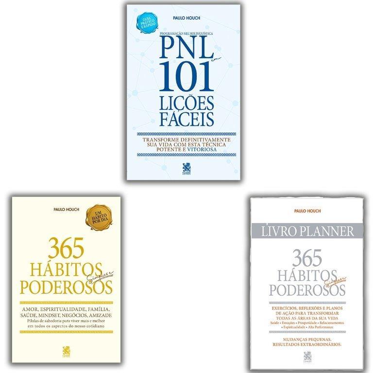 Combo Hábitos e Lições Simples e Poderosos 01 – Kit com 3 Livros