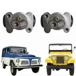Kit Cilindro Traseiro Ford Willys Jeep CJ5 / Rural 1960 / 1983