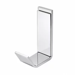 cabide em metal para banheiro porta objetos polido brilhante