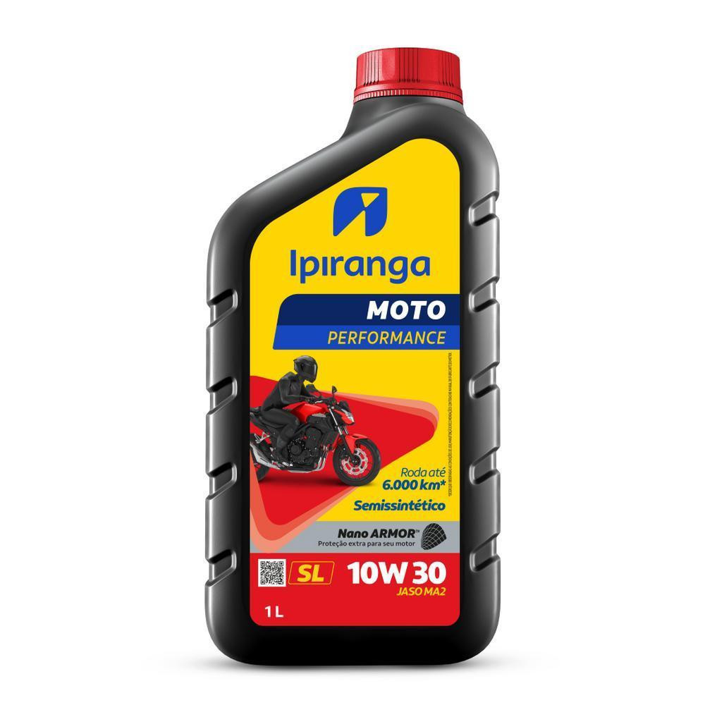Óleo Lubrificante Ipiranga Moto Performance 10w30 SL 1L