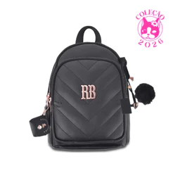 Mini Mochila Com Porta Fone de Ouvido e Caixa Presenteável (PEQUENA) Rebecca Bonbon