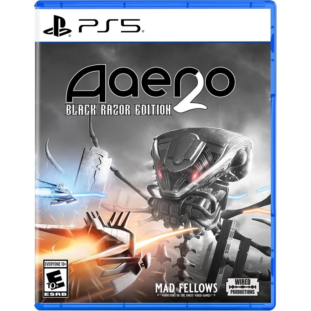 Aaero 2 Black Razor Edition PS5 Midia Fisica