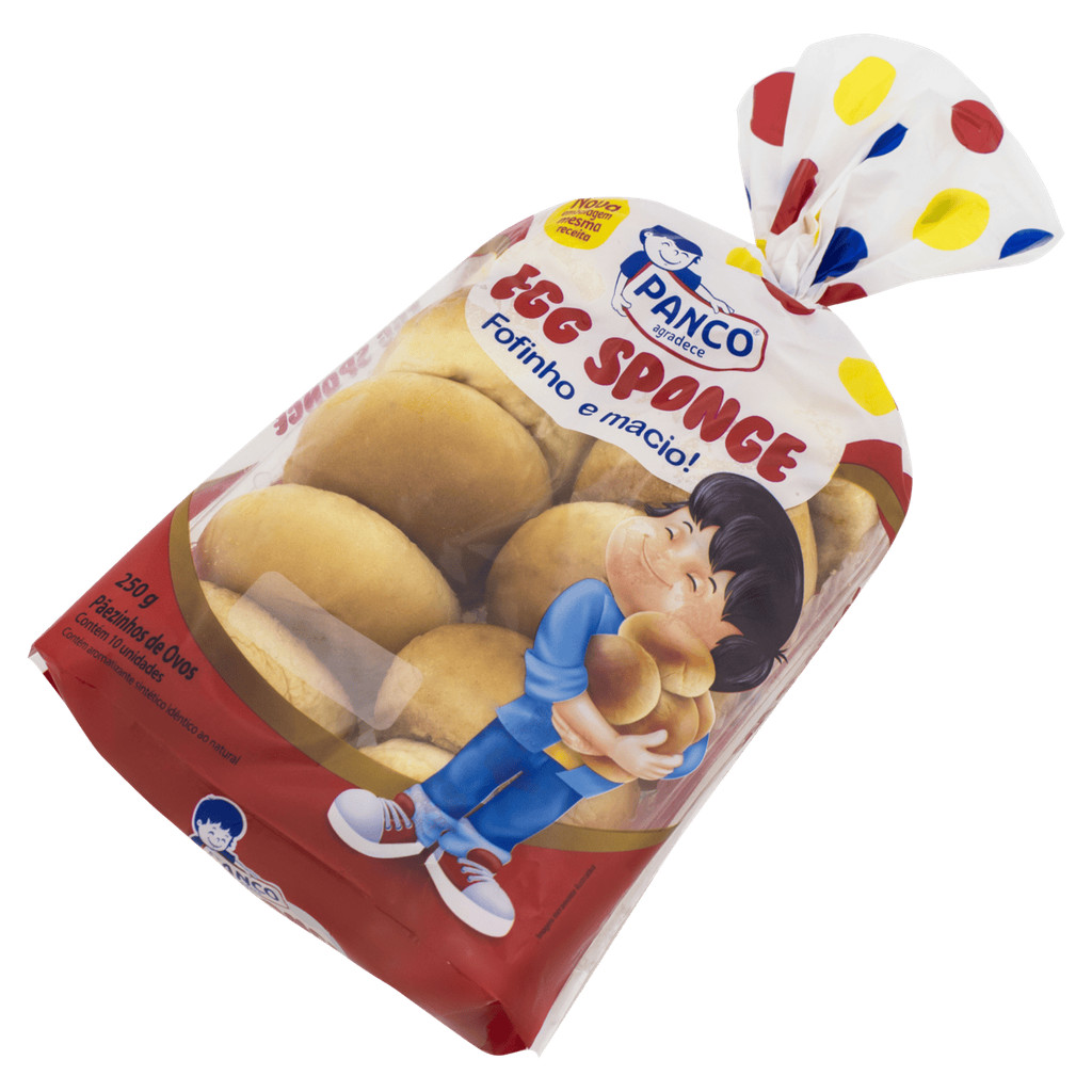 Panco Pãezinhos Egg Sponge Pacote 10 Unidades 250g · foto 2