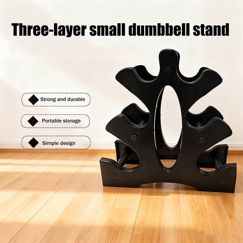 [mozhihao] 1/2 Unidades De Armazenamento De Halteres De 3 Camadas Ra Stand Multicamadas Portátil Home Office Gym Haltere