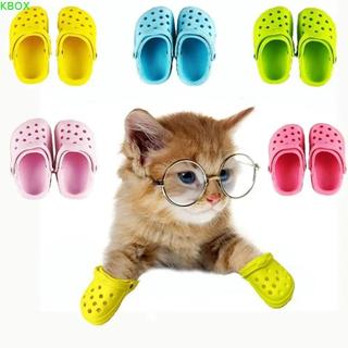 KBOX Sapatos Para Cães , Chinelos Grossos E Resistentes Ao Desgaste Gatos , Sandálias Respiráveis Impermeáveis Antiderra