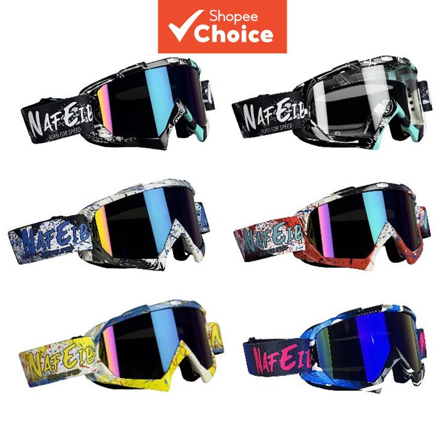Óculos De Sol Unissex Para Motocicleta Off-road À Prova De Vento Esqui , Ciclismo , Corrida