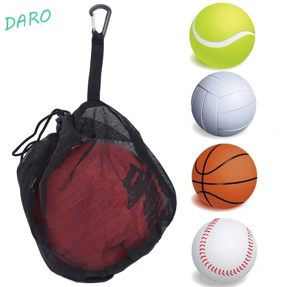 Saco De Malha De Bola DARO , Armazenamento De Basquete Com Suporte De Pano Oxford , Clipe De Treinamento Na Bolsa Única