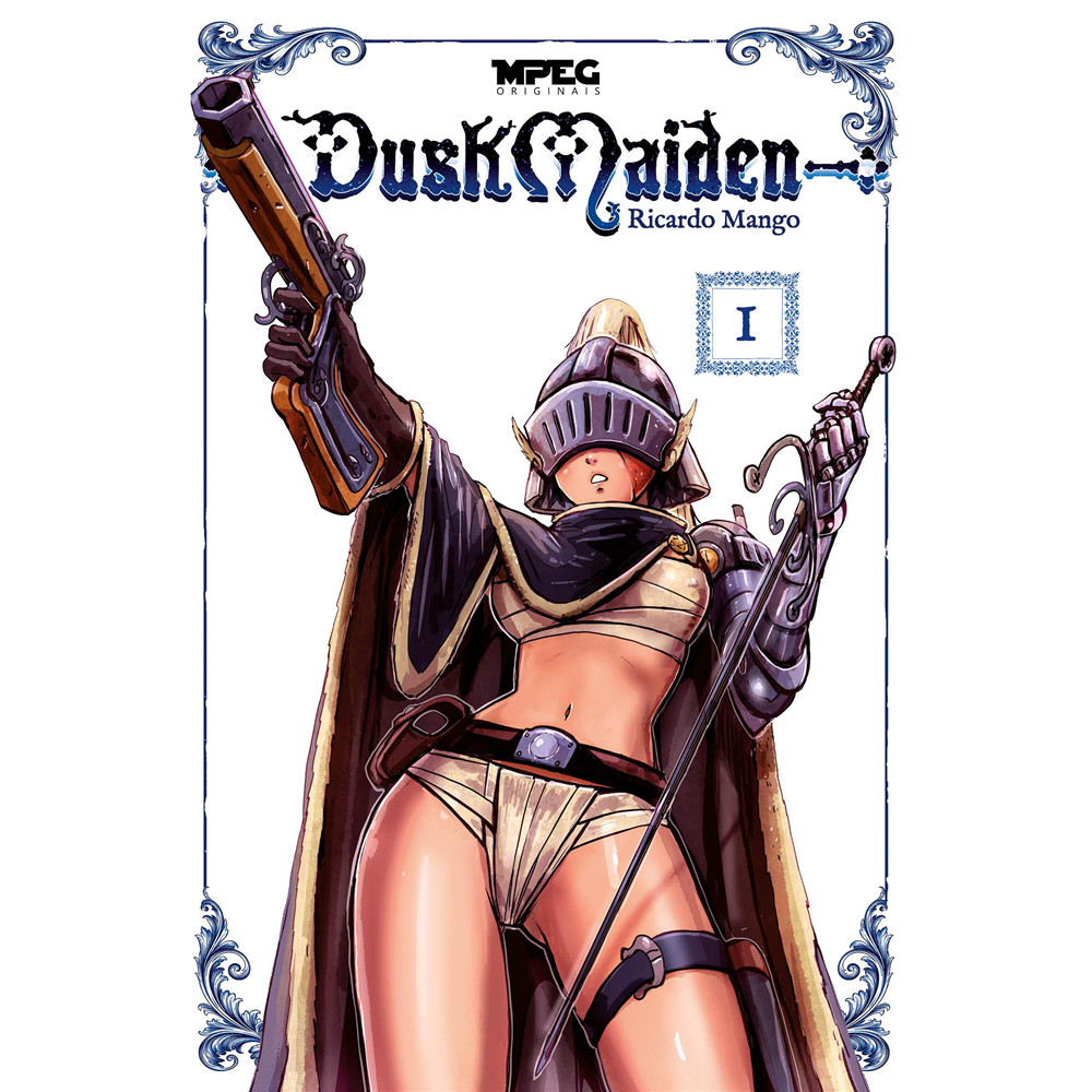 Mangá - Dusk Maiden - Volume 1 - por Ricardo Mango - Editora MPEG ISBN 9786562030068