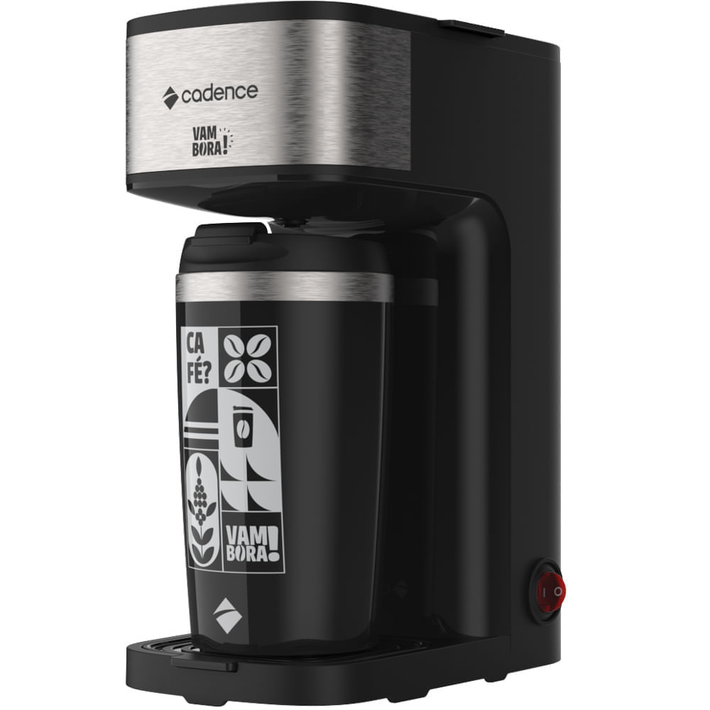 Imagem Cafeteira Elétrica Cadence Vambora com Copo Térmico