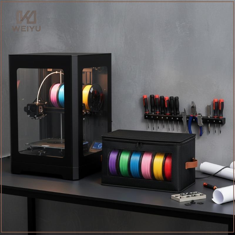 WEIYU Sacos De Armazenamento De Filamento De Impressora 3D , 3 Peças , Recipientes Resistentes A Arranhões Para Proteger