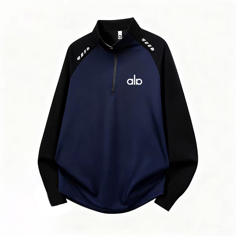 Esportes ao ar livre de secagem rápida manga comprida camiseta masculina primavera outono estilo fino transpiração pista