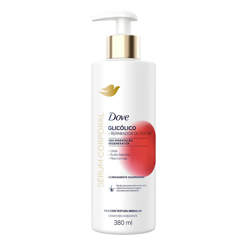 Dove Sérum Hidratante Corporal Glicólico Reparador 380ml