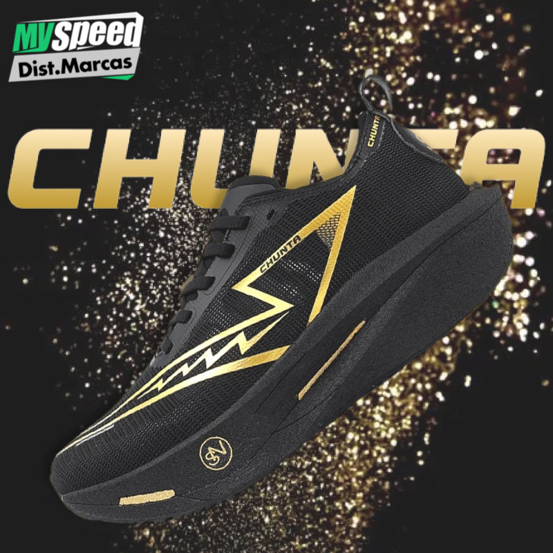 🔥New🔥 CHUNTA SN Tênis Corrida Masculino Feminino Placa Carbono Amortecimento Leve Respirável Maratona Unissex Tênis 43
