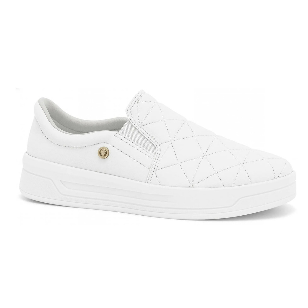 Tênis Slip On Feminino Comfortflex Matelassê Plataforma Calce Fácil Original — imagem 2 de 2