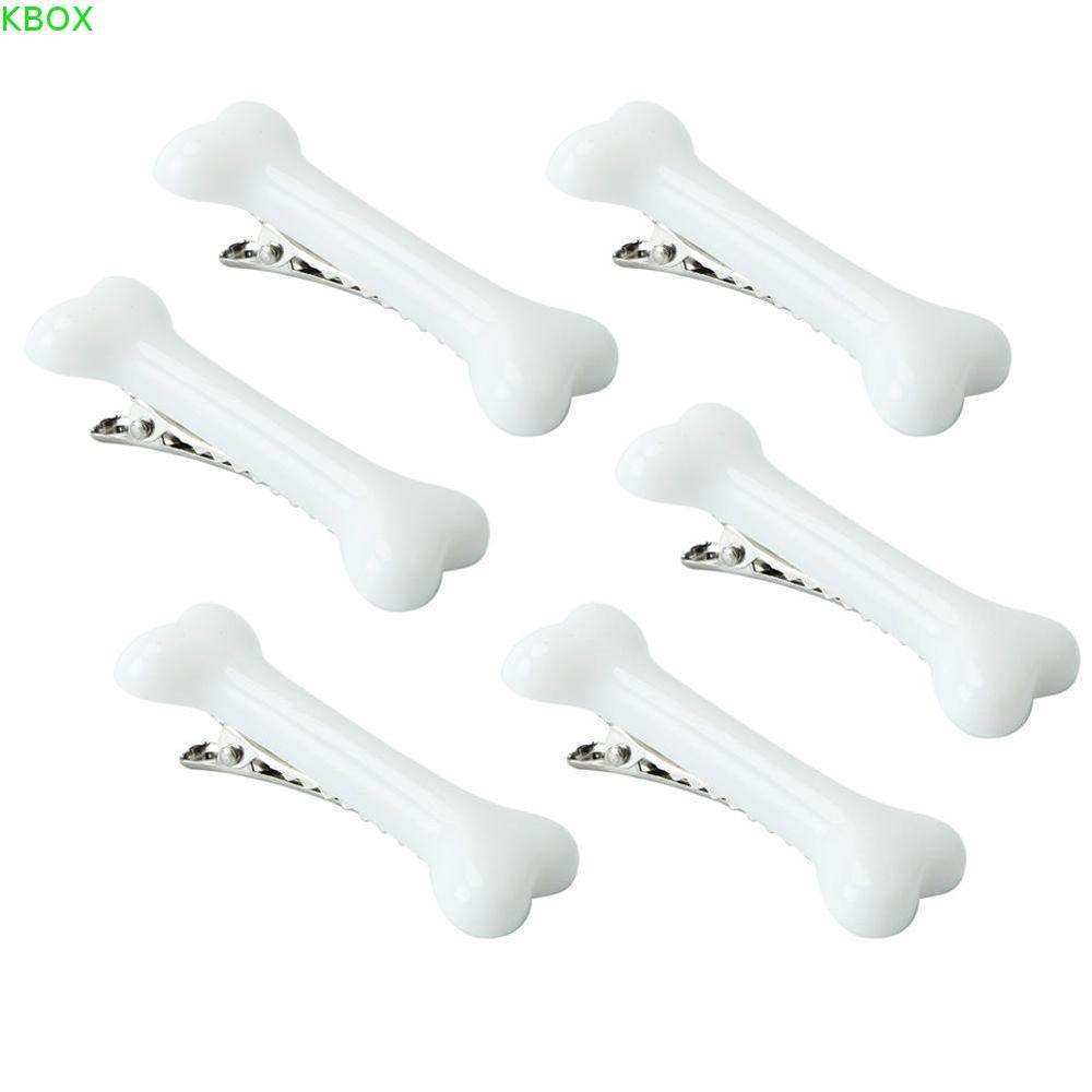 KBOX Grampos De Cabelo Faixa De 2 Unidades/Pacote Design De Osso De Cachorro Decoração Presilhas De Moda Feminina