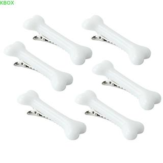 KBOX Grampos De Cabelo Faixa De 2 Unidades/Pacote Design De Osso De Cachorro Decoração Presilhas De Moda Feminina