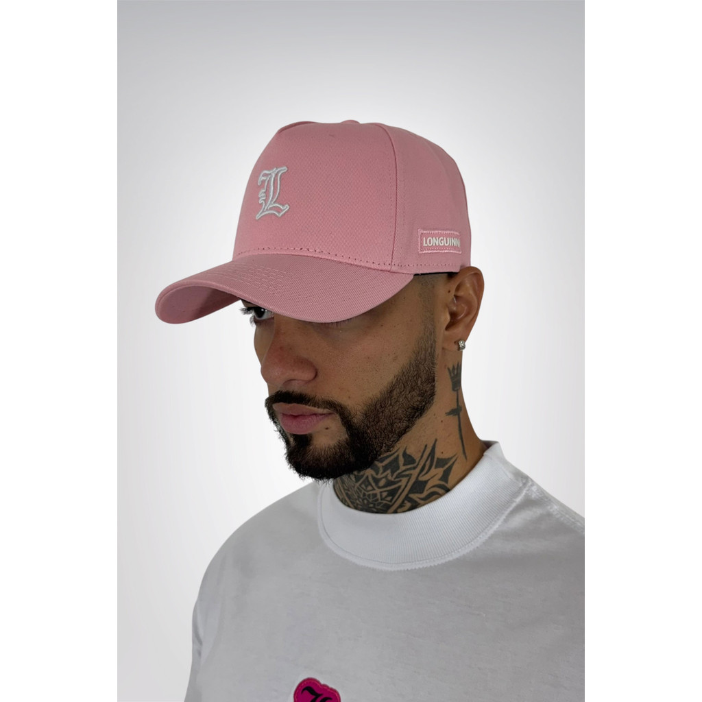 Boné Masculino Side Premium Rosa