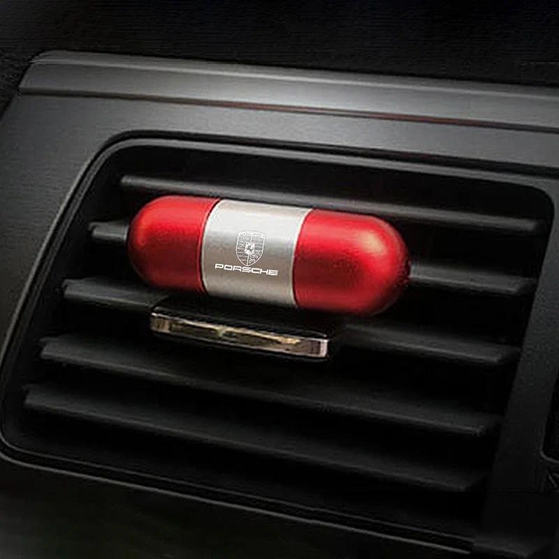 Interior Do Carro Saída De Ar Perfume Vara Condicionado Aroma Difusor Para Porsche Boxster Cayman Cayenne 911 Macan Pana