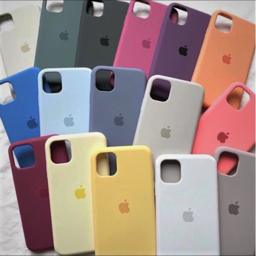 Capa Silicone Colorida Para iPhone X XR XS 11 12 13 14 15 16 17 Pro Max | Linha Premium — imagem 2 de 2
