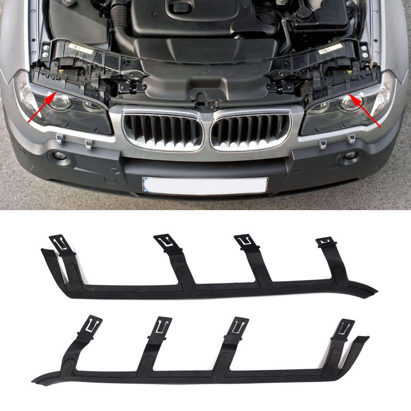 # BEST Peças De Reposição Da Tira De Vedação De Borracha Do Suporte Superior Junta Farol Dianteiro 63126939274 Para BMW 