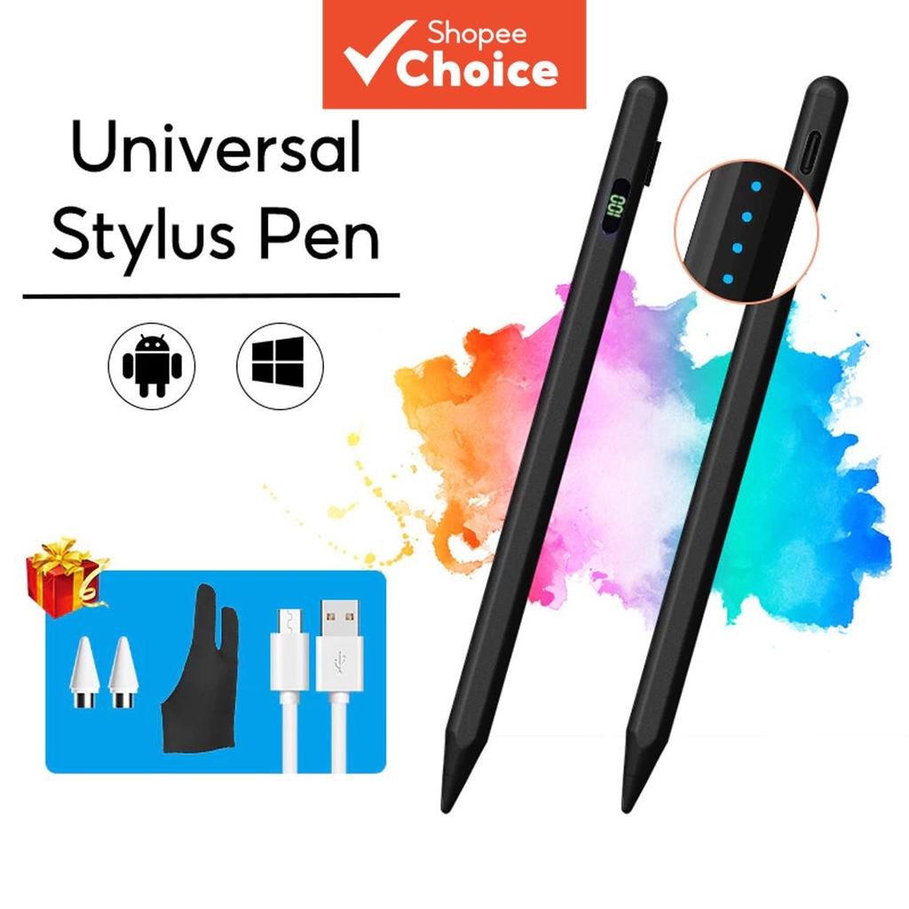 Caneta Universal Stylus 2026 para Tablet, Caneta Touch para iPad, Apple Pencil, para Celular Huawei