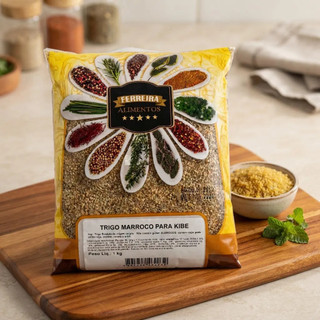 Trigo Marroco Para Kibe Ferreira Alimentos 1kg
