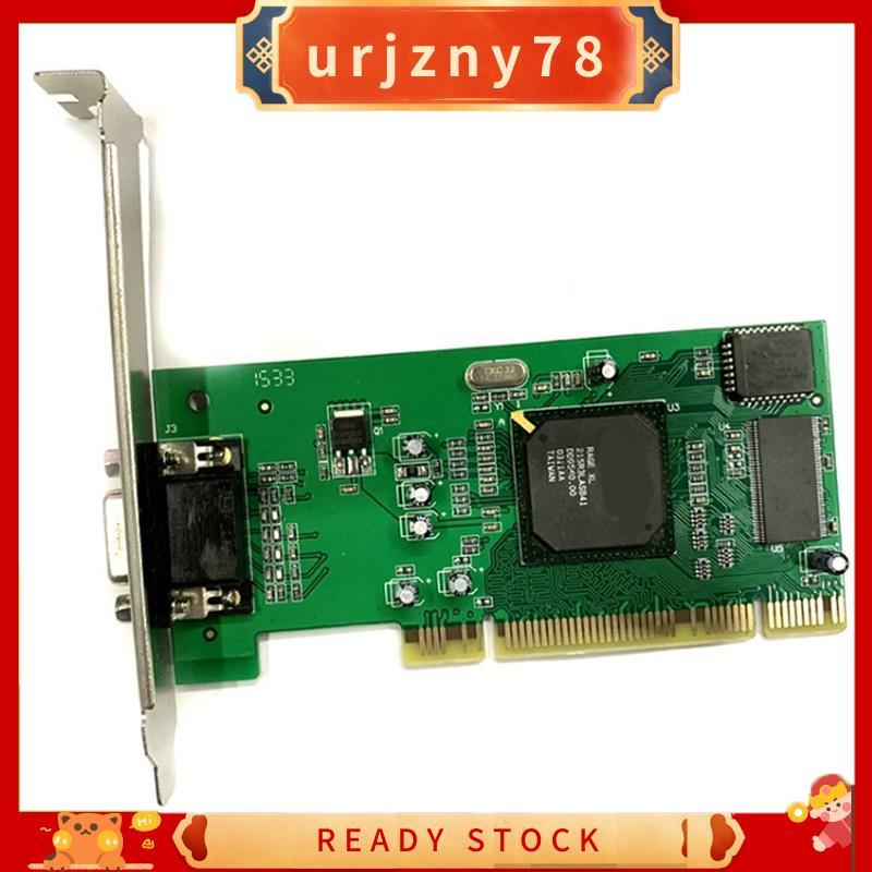 Multi Display VGA PCI Placa Gráfica 8MB 32 Bits Para Computadores Desktop ATI Rage XL Acessórios Compatíveis