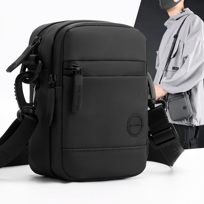 Nova Mini Bolsa Tipo Estilingue Masculina Pequena Para Celular , De Cintura Multifuncional De Ombro Único