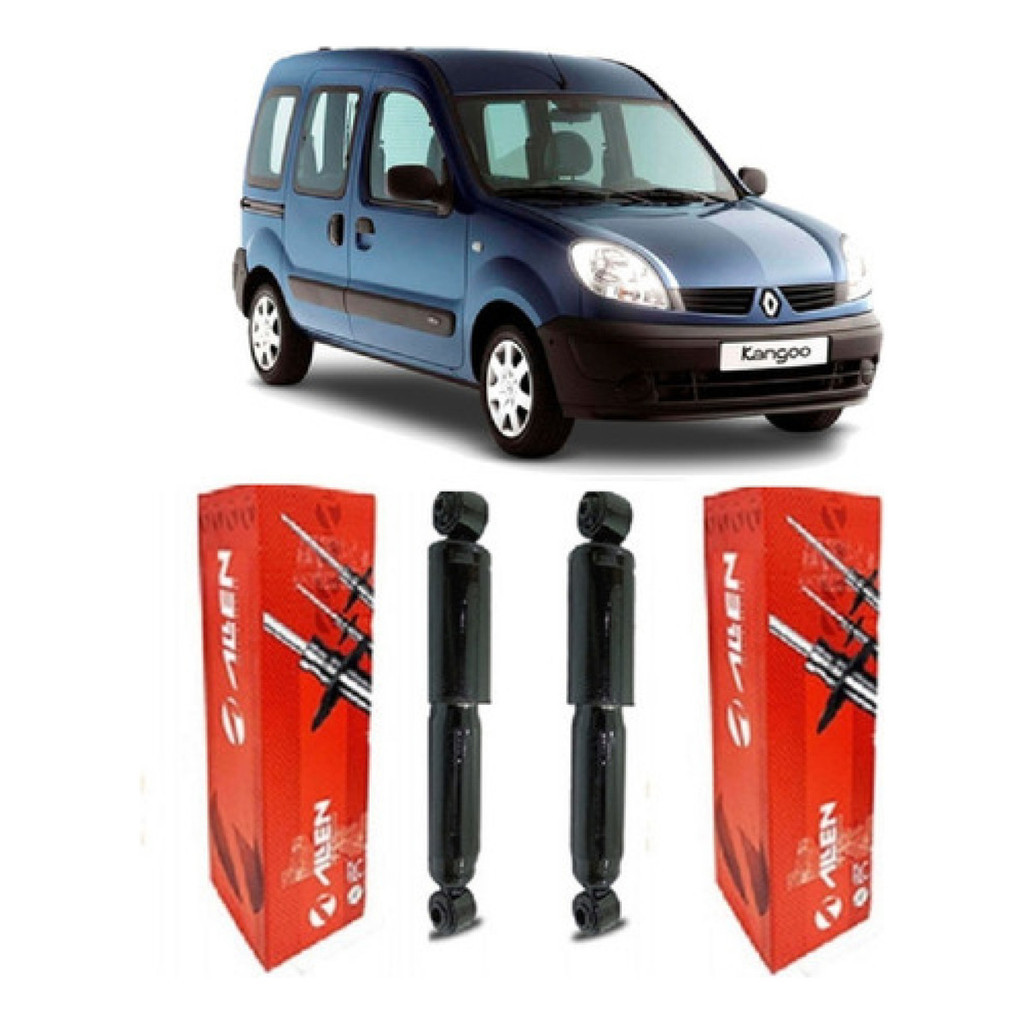 Par Amortecedor Traseiro Renault Kangoo 2008 2009 10 11 2012