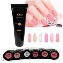 Polygel X&D 30ml LED UV Profissional Cores