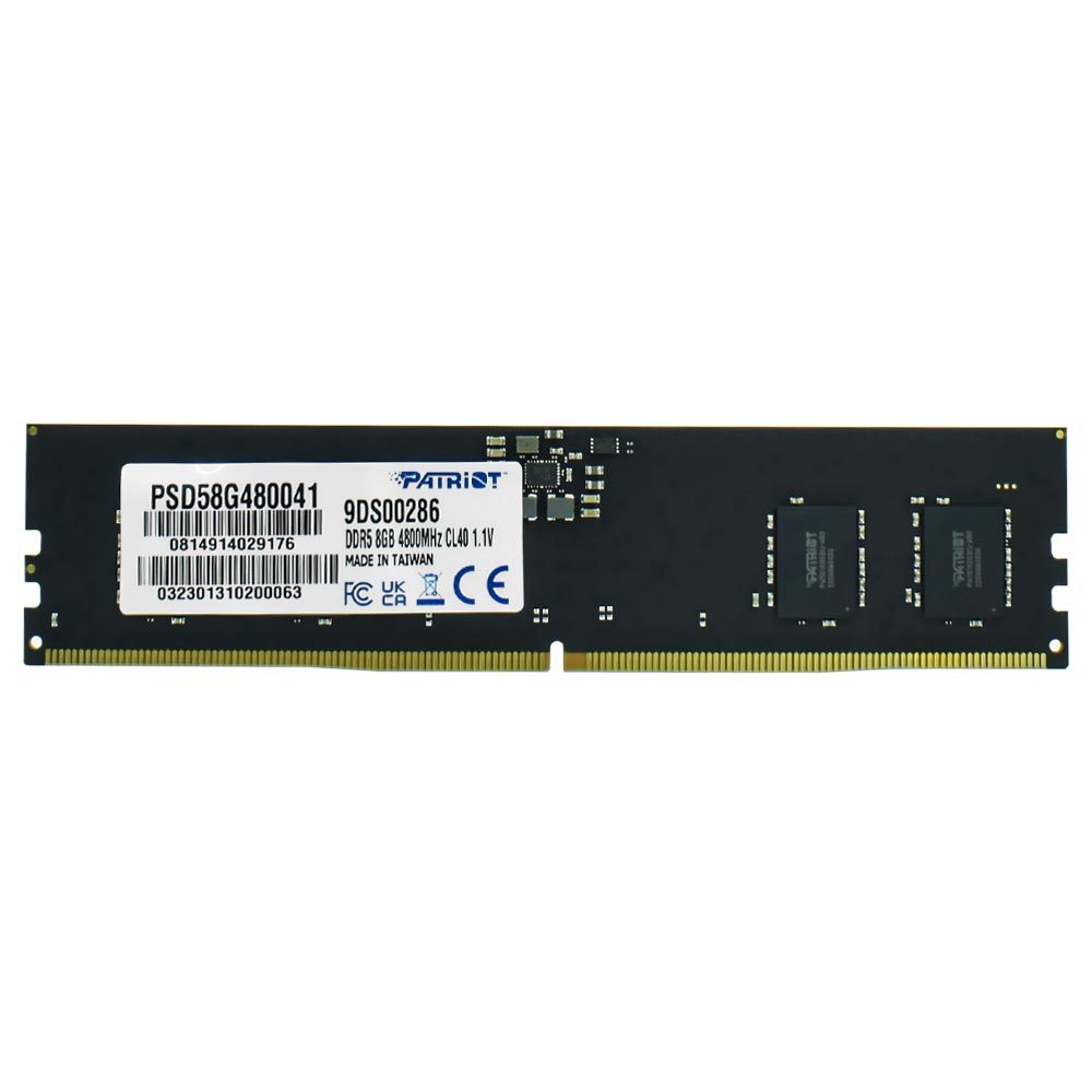 Memória RAM Patriot Signature Line DDR5 8GB 5600MHz - Preto (PSD58G560081)