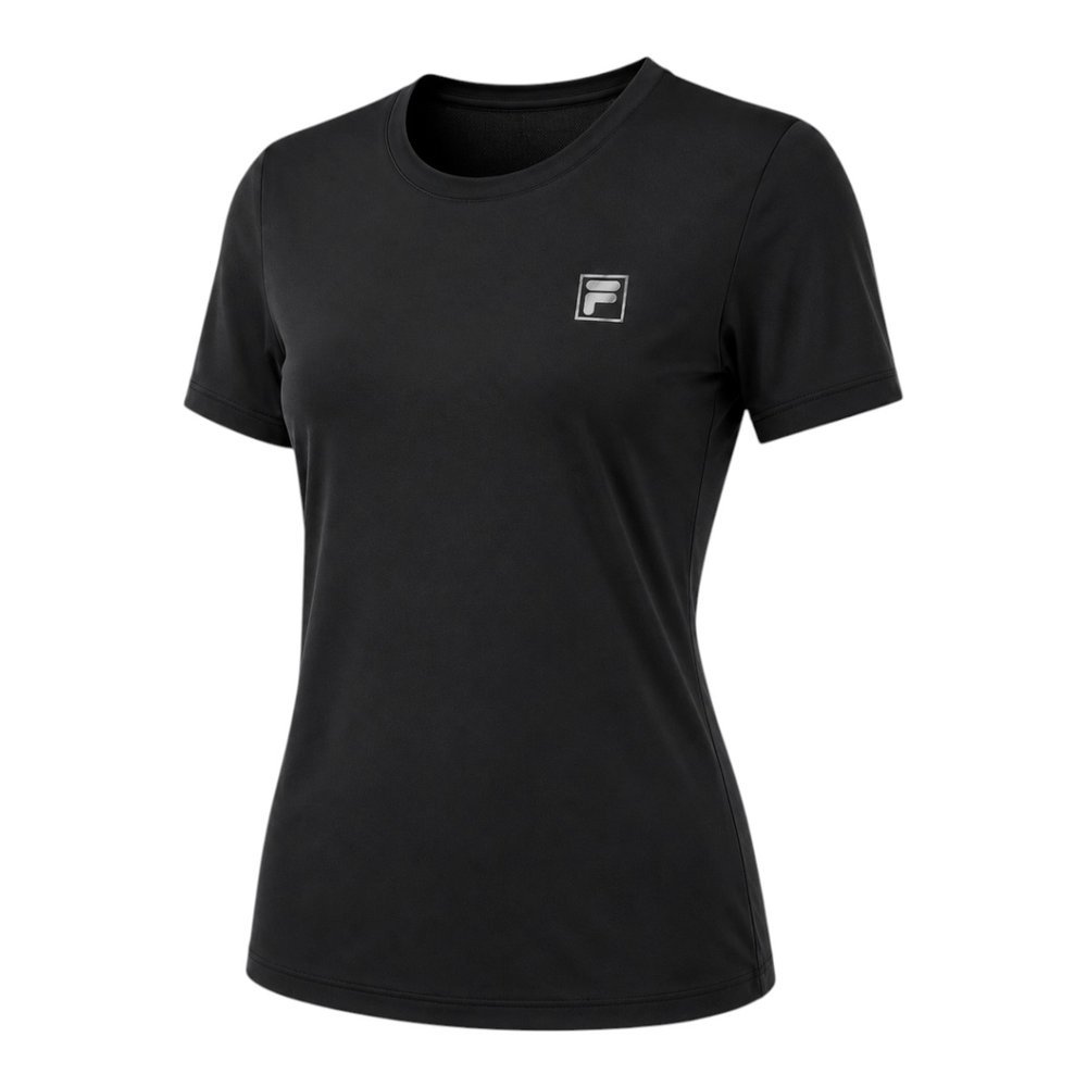 Camiseta Fila Core Run Feminina Preta — imagem 2 de 2