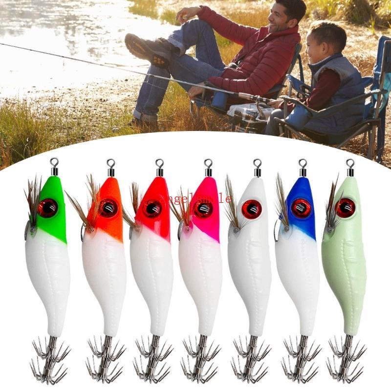 Barriga Camarão Choco Gabarito Gancho Multicolorido Iscas Pesca Para E Salgada Enthúsias